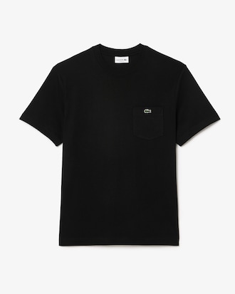 Cotton T-shirt with Breast Pocket