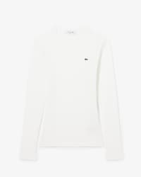 Slim Fit Ribbed Cotton T-shirt
