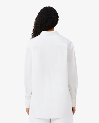 Oversized Cotton Poplin Shirt