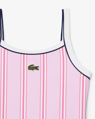 Striped One Piece Swimsuit