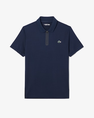 Ultra Dry Stretch Jacquard Tennis Polo Shirt