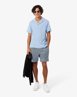 Classic Fit Textured Polo Shirt