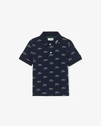 Printed Petit Piqué Polo Shirt