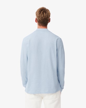 Classic Fit Long Sleeved L.12.12 Polo Shirt