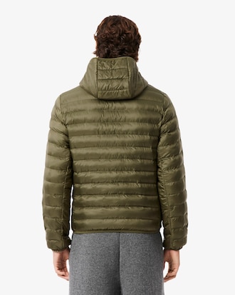 Water-Repellent Quilted Puffed Jacket