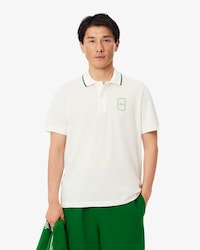 Classic Fit Printed Piqu&eacute; Polo Shirt