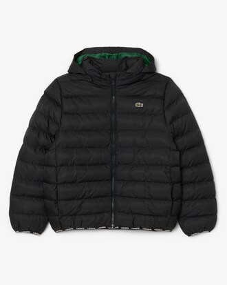 Unisex Fleece Lined Hooded Puffed Jacket