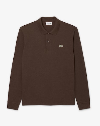 Classic Fit Long Sleeved L.12.12 Polo Shirt