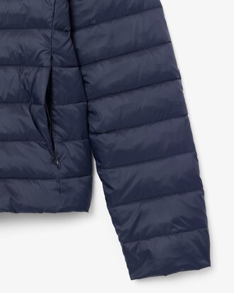 Water-Repellent Quilted Puffed Jacket