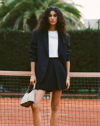 Short Fluid Pleated Skirt