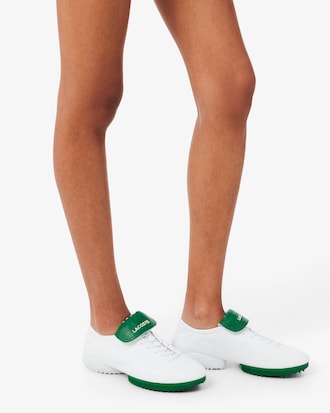 Women's Runway Low Set Leather Sneakers