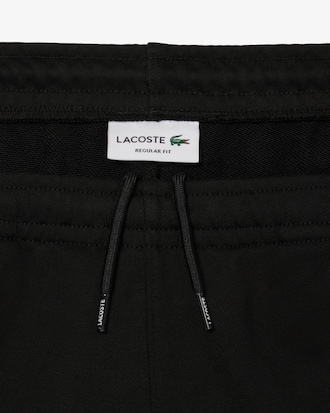 Logo Trim Cotton Fleece Shorts