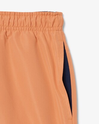 Monochrome Lined Swim Trunks