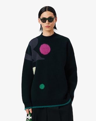 Runway Graphic Jacquard Sweater