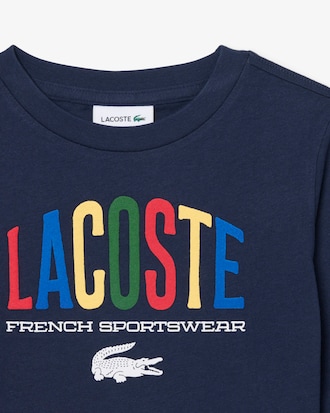 Long-Sleeved Printed T-shirt