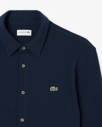 Slim Fit Cotton Piqu&eacute; Shirt