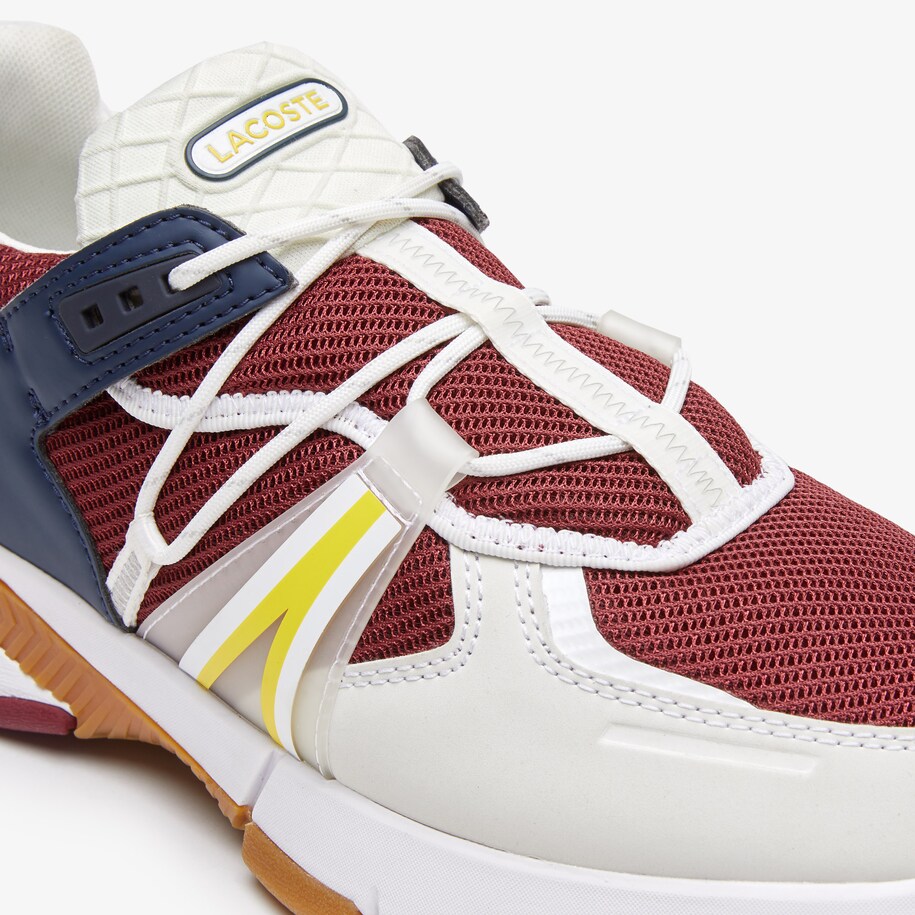 Men's Lacoste L003 Textile ColourBlock Trainers Men's Sneakers New