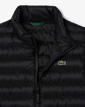 Water-Repellent Puffed Vest