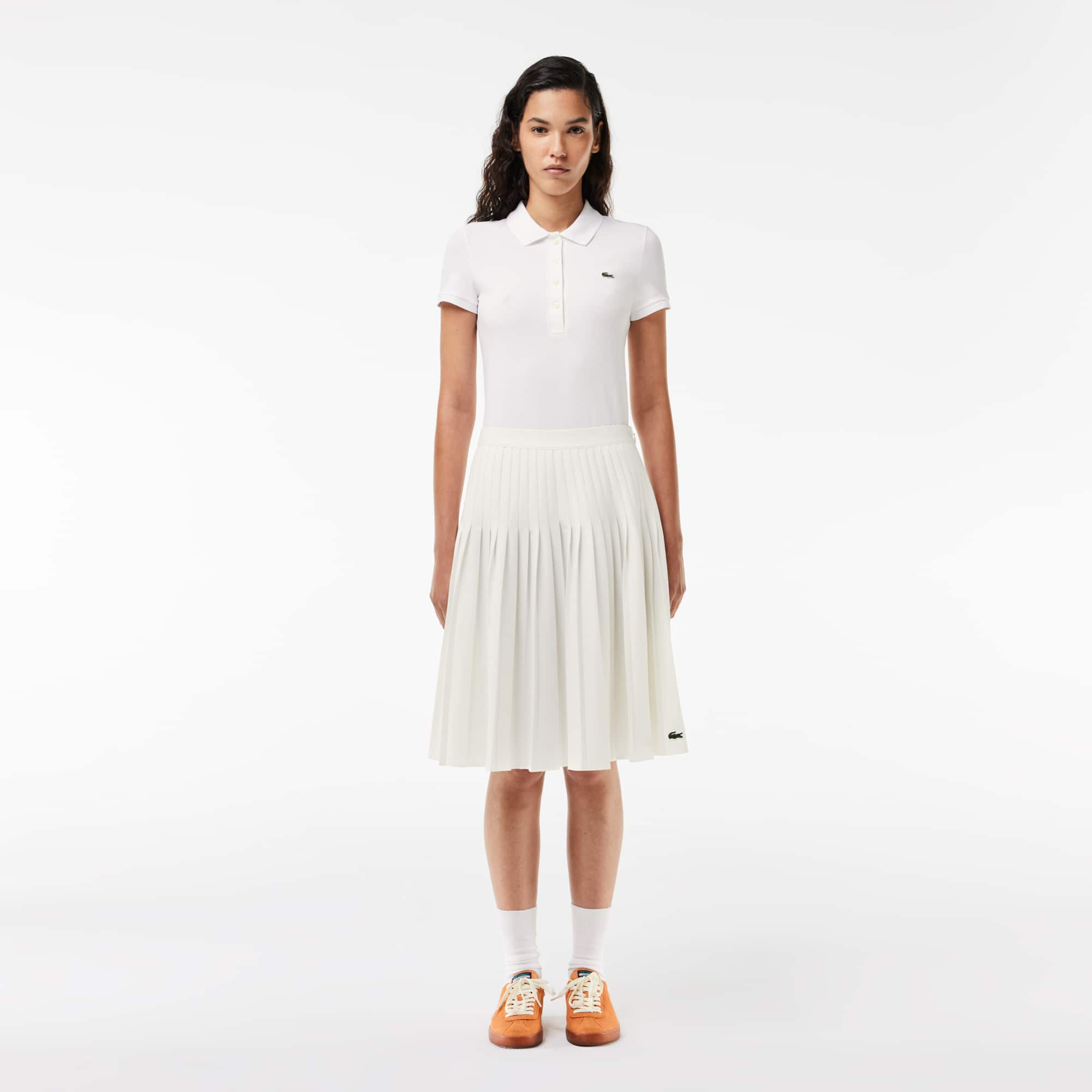 Lacoste white sales skirt