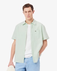 Regular Fit Short Sleeved Oxford Shirt