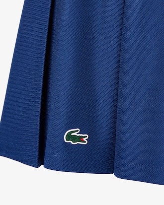 Piqué Tennis Skirt with Liner