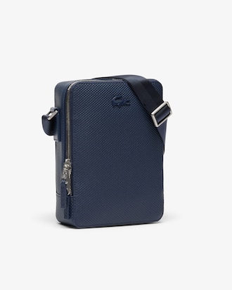 Chantaco Piqu&eacute; Leather Shoulder Bag