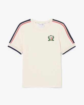 French Made Textured Piqué T-shirt
