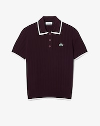 Short Sleeved Polo Collar Golf Sweater