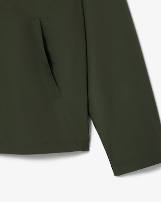 Water-Repellent Harrington Windbreaker Jacket