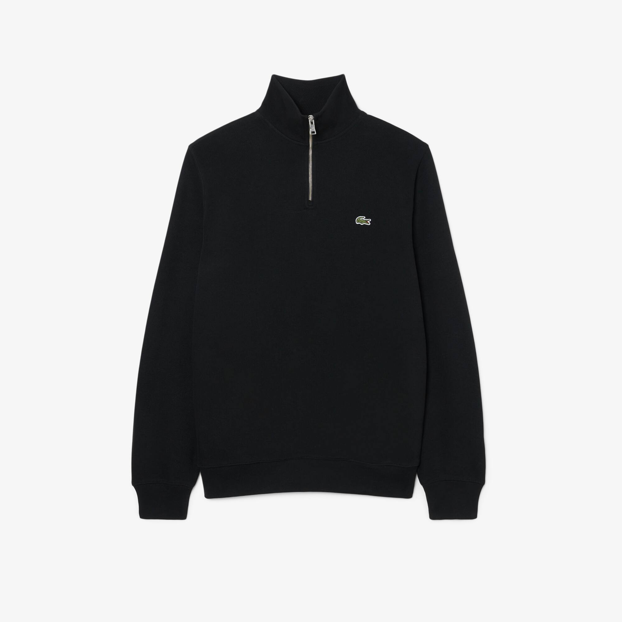 Zip-Up High Neck Interlock Sweatshirt - Men's Sweatshirts - New In Zip-Up High Neck Interlock Sweatshirt - Men's Sweatshirts - New In
