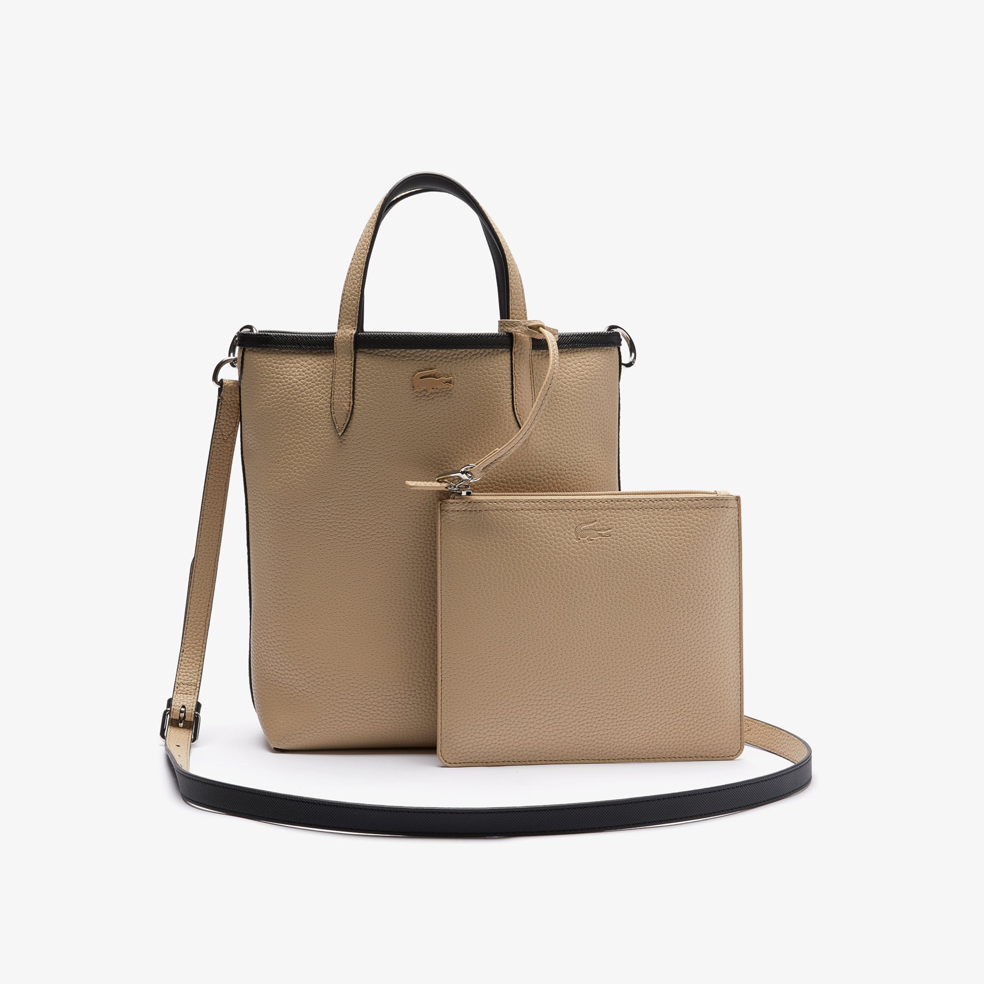Lacoste ANNA - Cabasバッグ Women's Anna Reversible Tote & Pouch - Bags - New In 2025