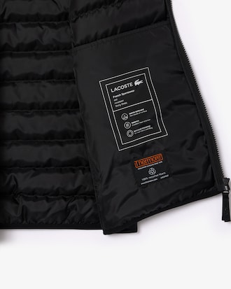 Water-Repellent Puffed Vest