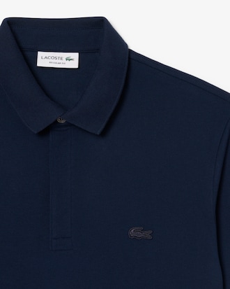Regular Fit Paris Stretch Piqu&eacute; Polo Shirt