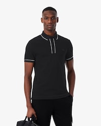 Regular Fit Paris Stretch Piqu&eacute; Polo Shirt
