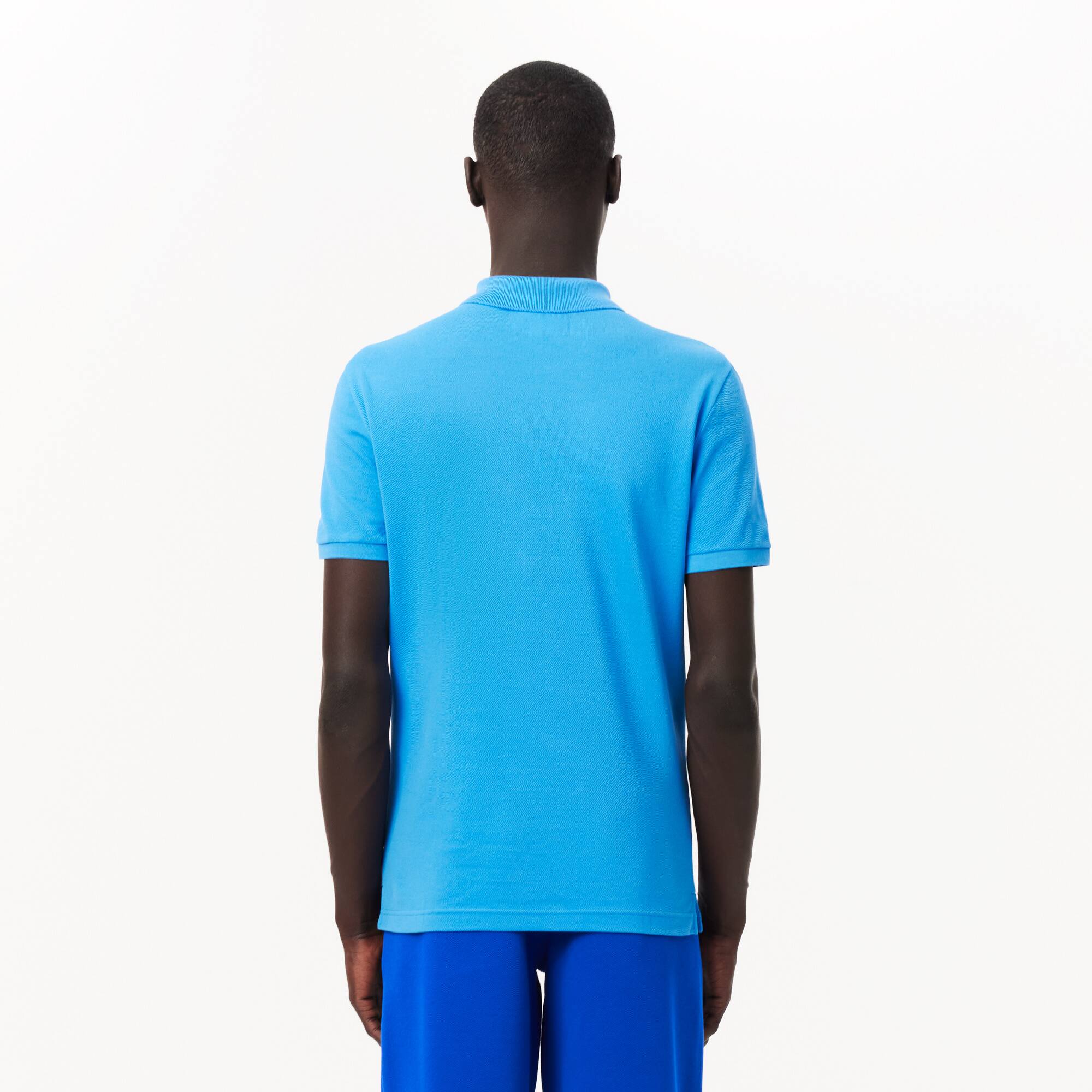 ☆aliess12☆☆☆ Slim Fit L.12.12 Piqué Polo Shirt - Men's Short Sleeves Polo