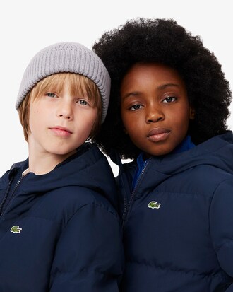 Long Recycled Fabric Puffer Jacket