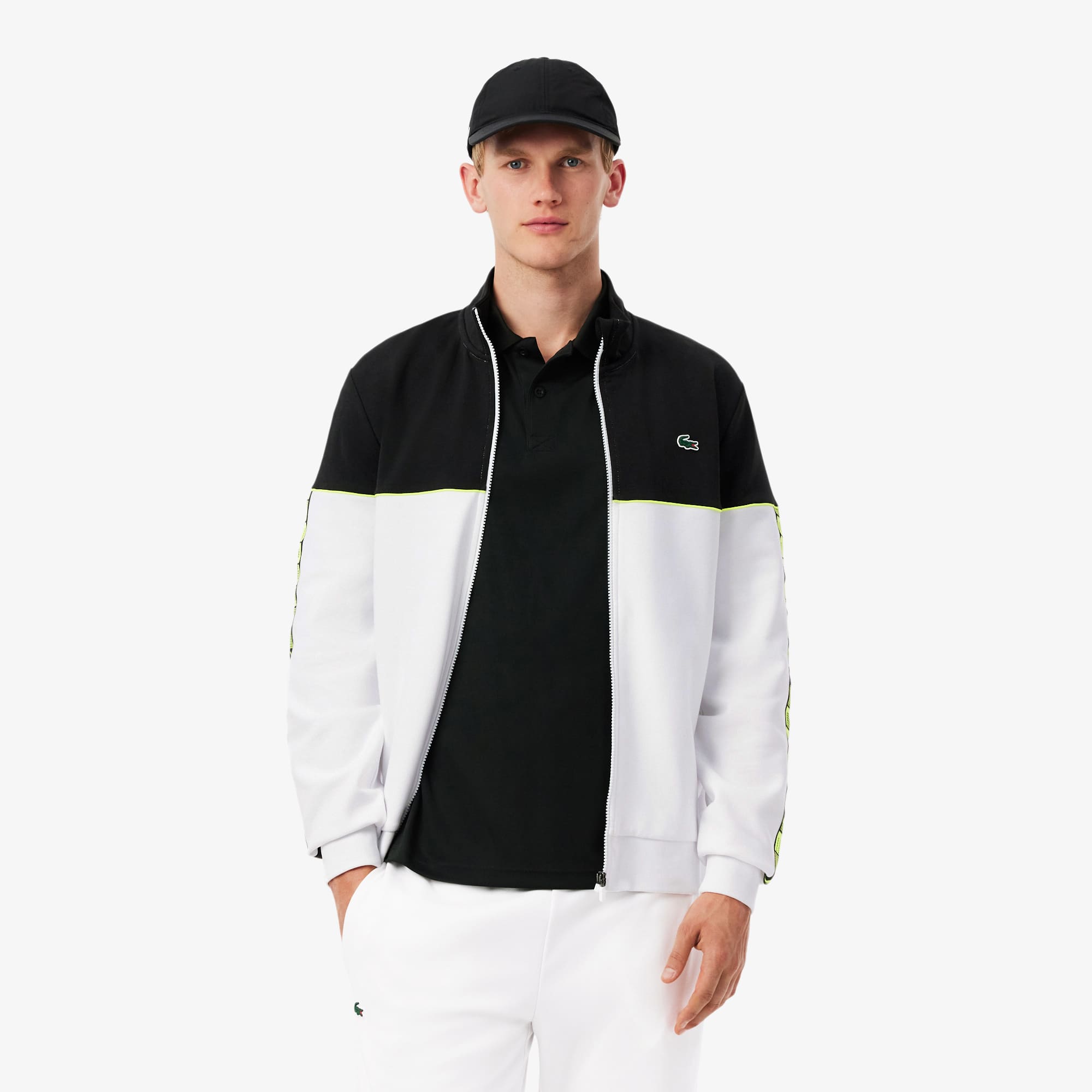Tennis Zipped Colour-Block Sweatshirt - Men's Sweatshirts - New In