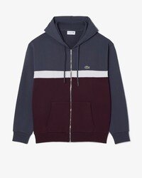 Zipped Colour-block Hoodie