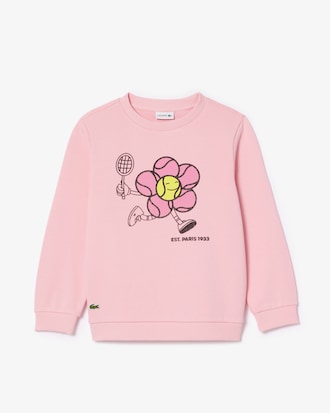 Printed Crew Neck Sweatshirt