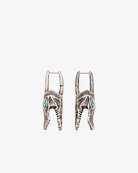 Runway Crocodile Earrings