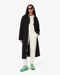 Long Oversized Water-Repellent Parka