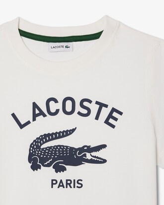 Signature Print Cotton T-shirt