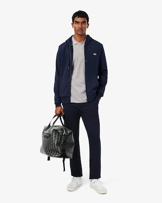 Classic Fit Long Sleeved L.12.12 Polo Shirt