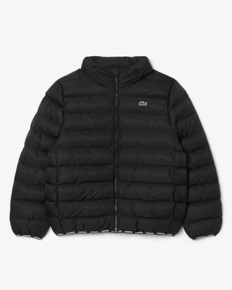 Unisex Fleece Lined Hooded Puffed Jacket