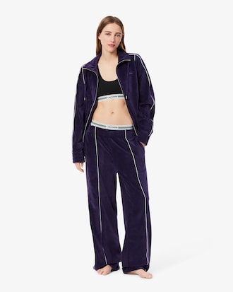 Contrast Band Stretch Cotton Bralette