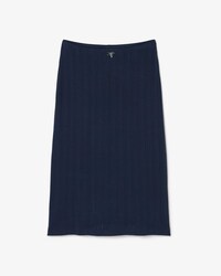 Cotton Midi Skirt