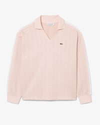 Oversized Monogram Jacquard Polo Shirt