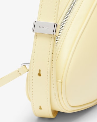 Runway Leather Hobo Racket Bag