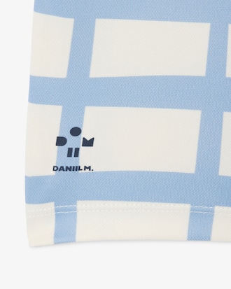 Striped Piqué Tennis Polo Shirt