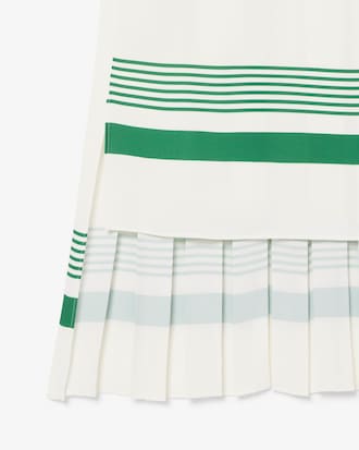 Runway Asymmetric Pleated Dress